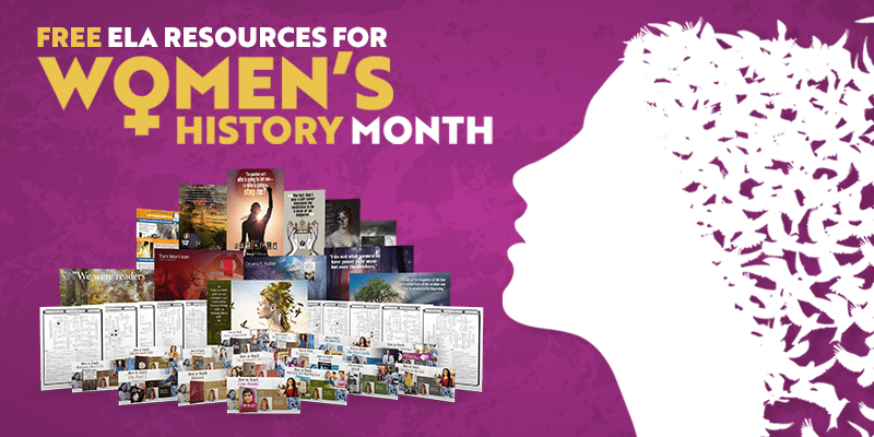 Free ELA Resources for Women’s History Month 2021